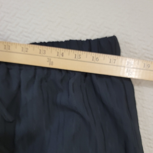 Shein Curve Black Shorts Drawstring Waist Size 2X - Picture 11 of 16